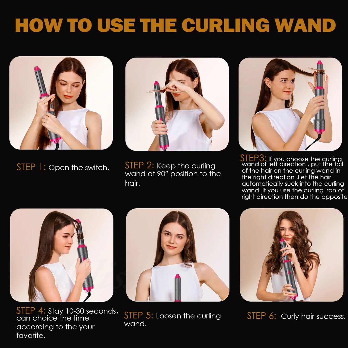 Multi Functional Hairstyle All In One Hair Dryer Safety Personal Hair Care Styling Negative Ion Constant Anion Electric Dryers