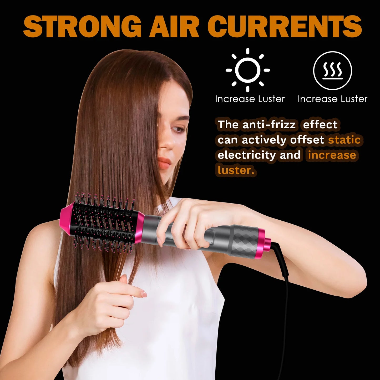 Multi Functional Hairstyle All In One Hair Dryer Safety Personal Hair Care Styling Negative Ion Constant Anion Electric Dryers